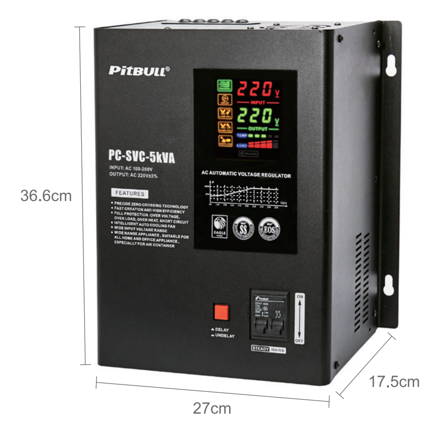 PC-SVC-15kVA Servo Automatic Voltage Regulator